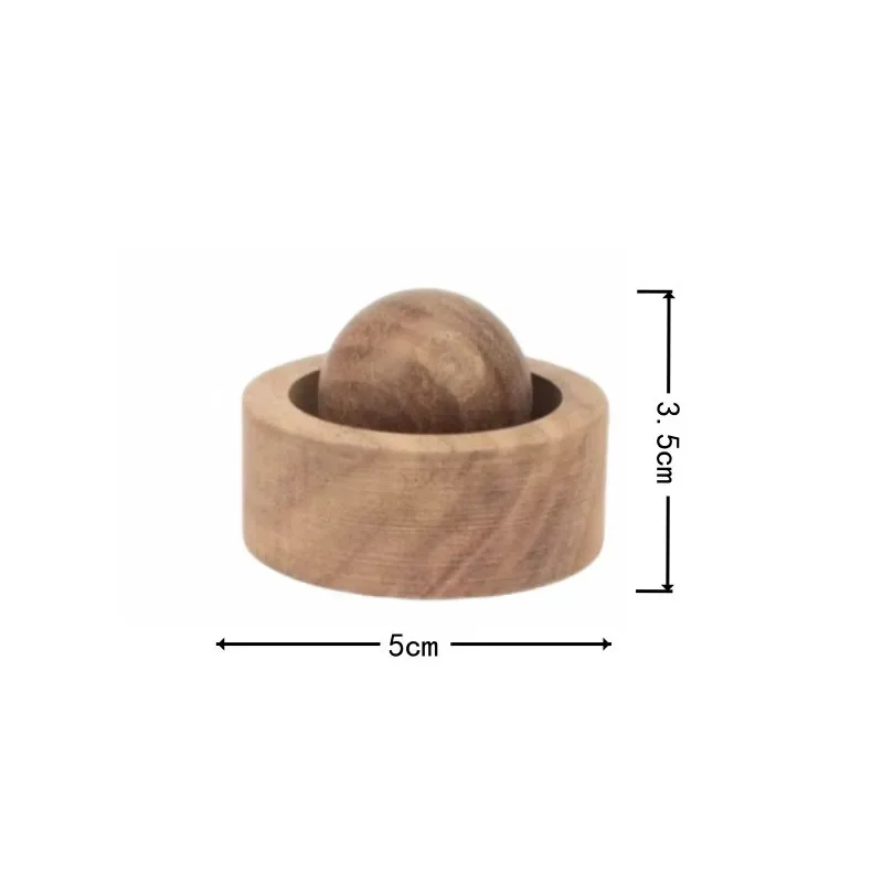 Diffuseur de parfum – sphère bois noyer